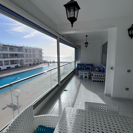 Apartment Sea View With Pool Aourir Exterior foto